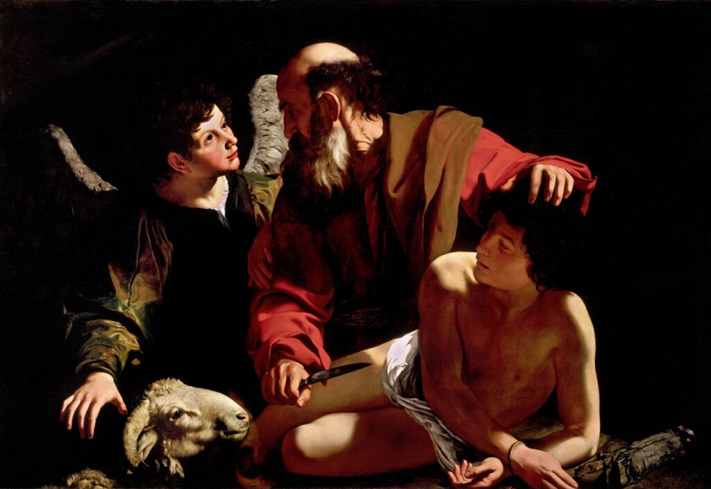 Caravaggio, Sacrifice of Isaac, ca 1603 BGB