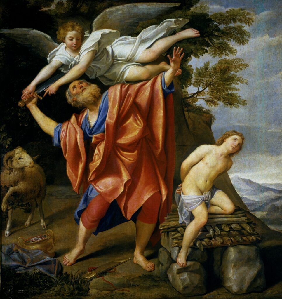 El sacrificio de Isaac (Domenichino) BGB