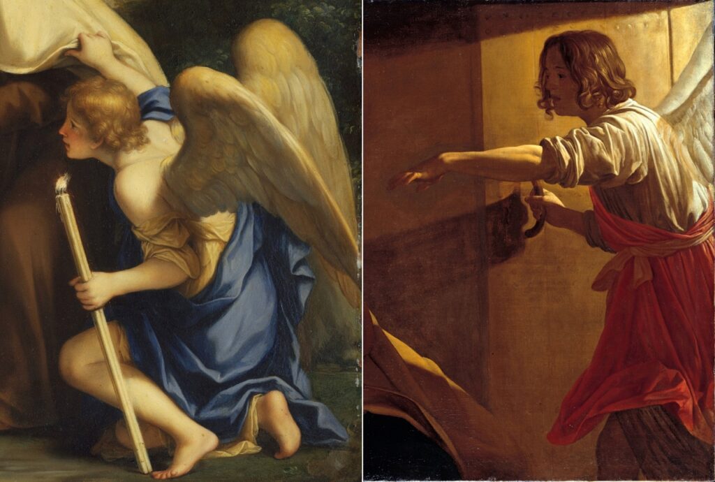 Marcantonio Franceschini, The Last Communion of Saint Mary of Egypt, 1680 (detail). side BGB