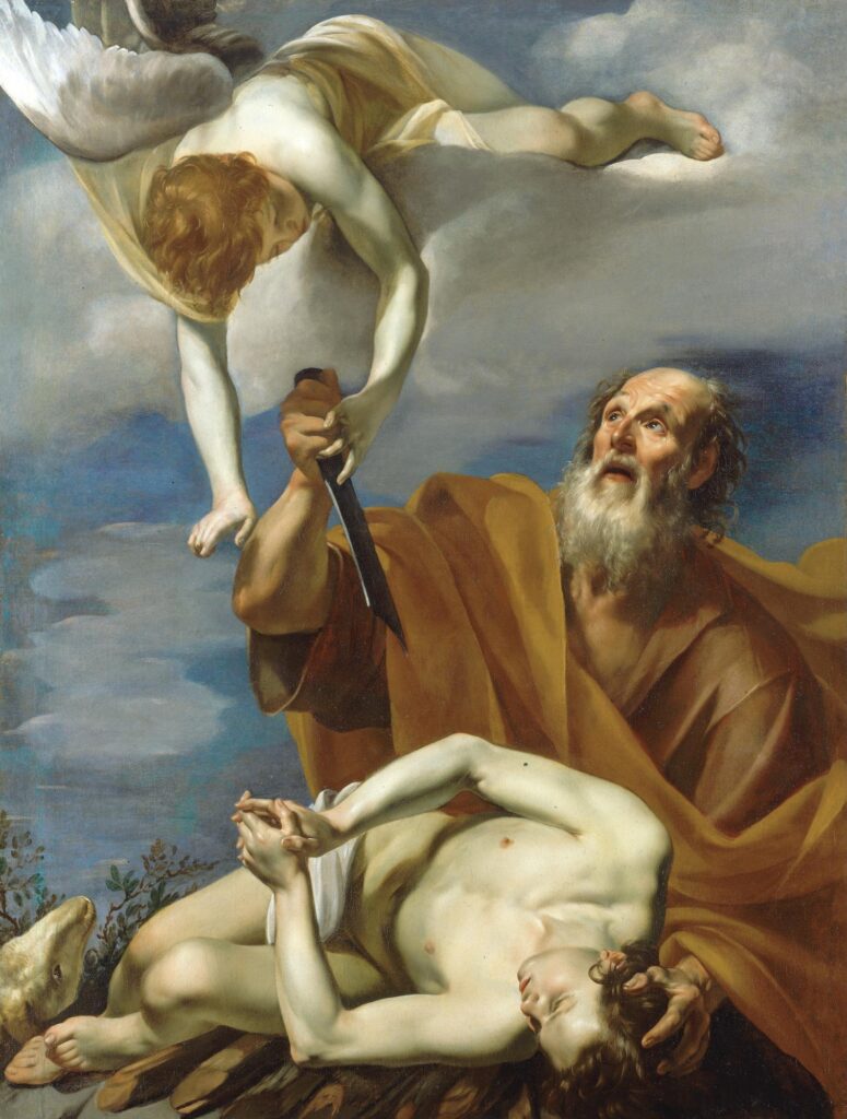 Orazio Riminaldi The sacrifice of Isaac